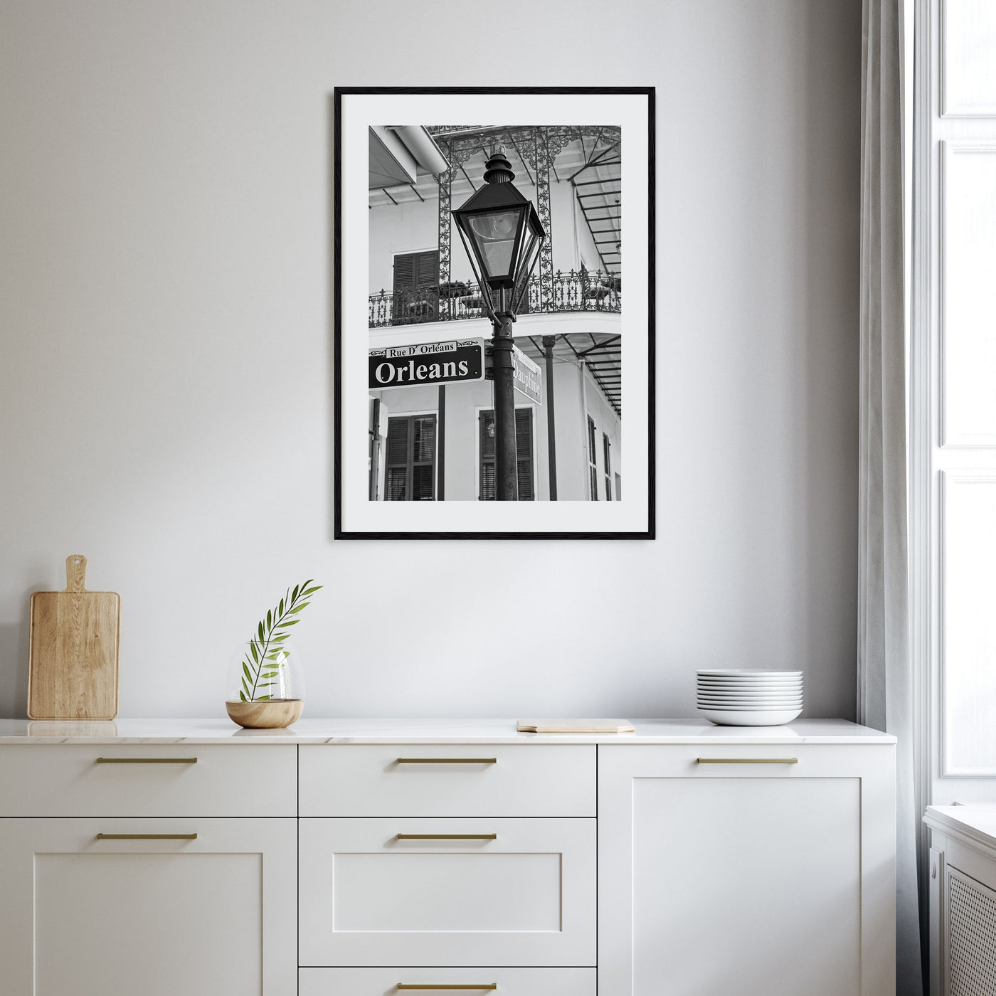 New Orleans Photo B&W No 3 Poster