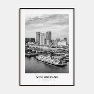 New Orleans Portrait B&W No 3 Poster