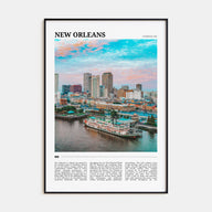 New Orleans Travel Color Poster