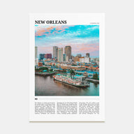New Orleans Travel Color Poster
