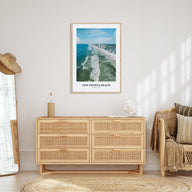 New Smyrna Beach Portrait Color Poster