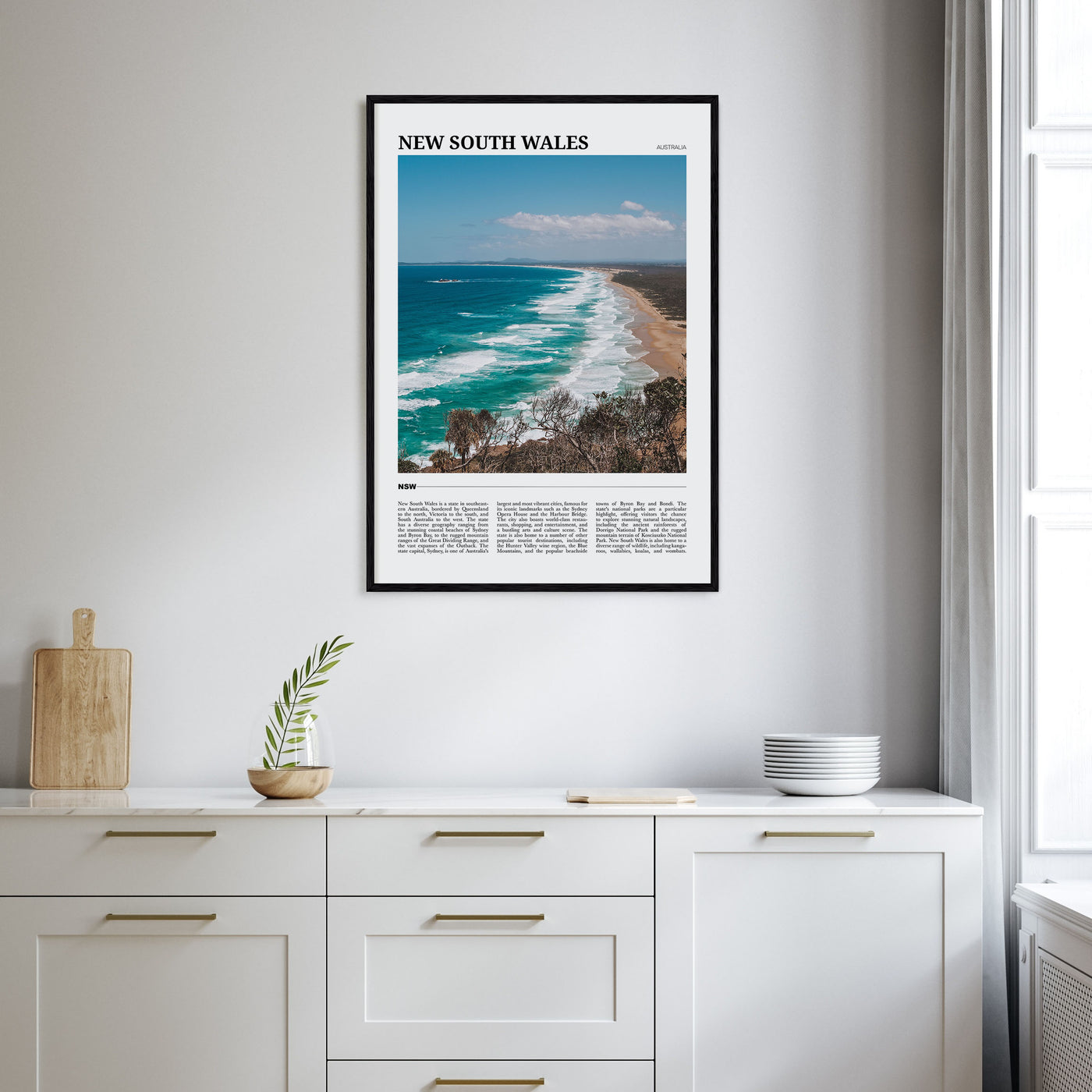 New South Wales Travel Color No 2 Poster