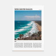New South Wales Travel Color No 2 Poster