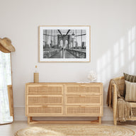 New York City Landscape B&W No 2 Poster