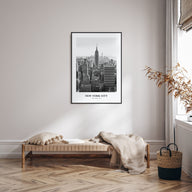 New York City Portrait B&W No 1 Poster