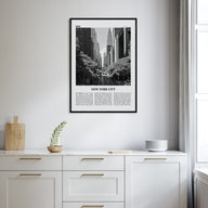 New York City Travel B&W No 4 Poster