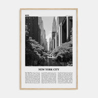 New York City Travel B&W No 4 Poster