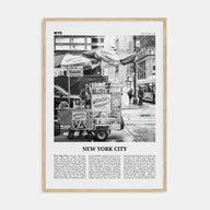 New York City Travel B&W No 5 Poster