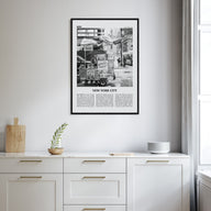 New York City Travel B&W No 5 Poster