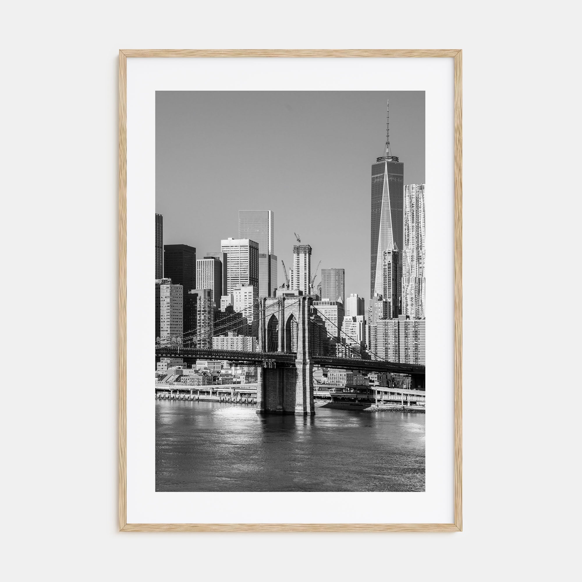 New York (State) Photo B&W Poster