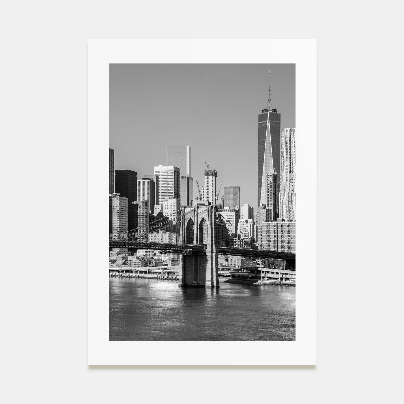 New York (State) Photo B&W Poster