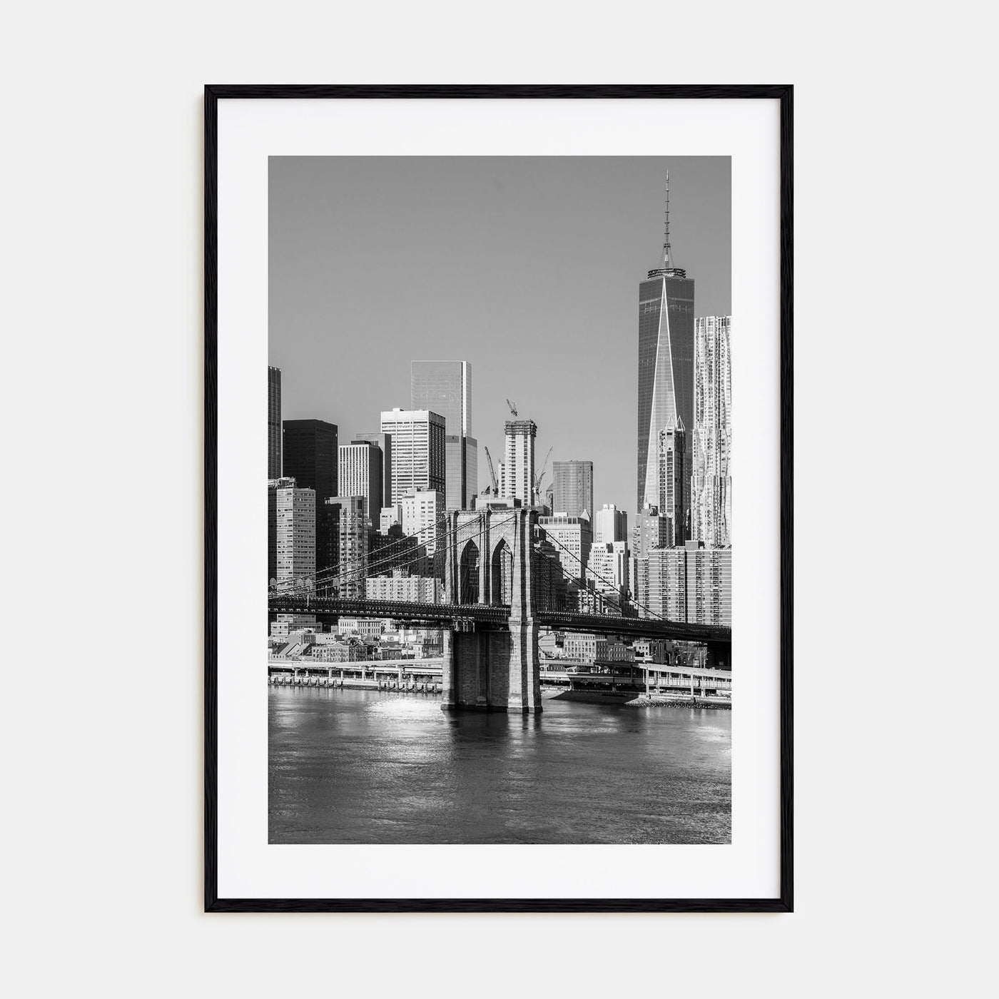 New York (State) Photo B&W Poster