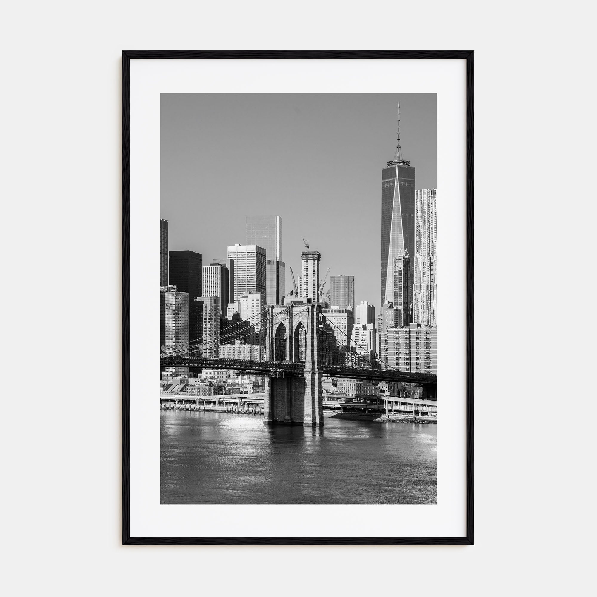 New York (State) Photo B&W Poster