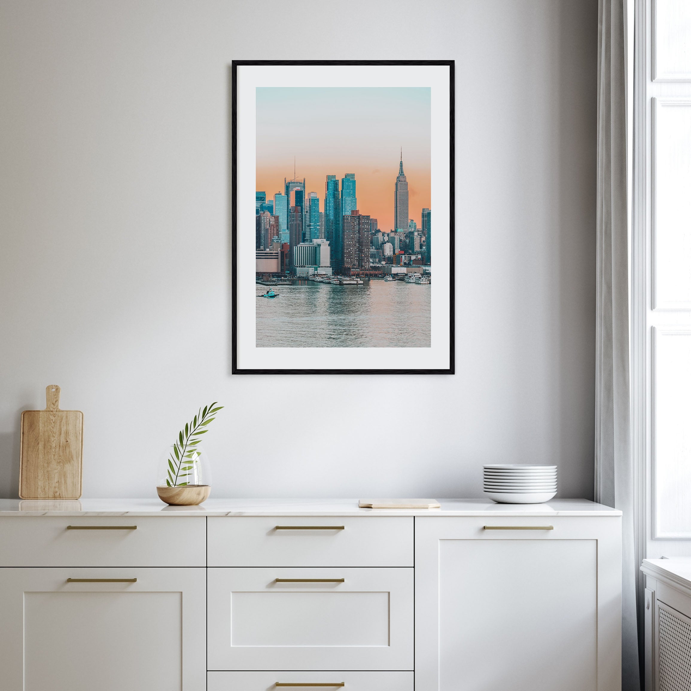 New York (State) Photo Color Poster