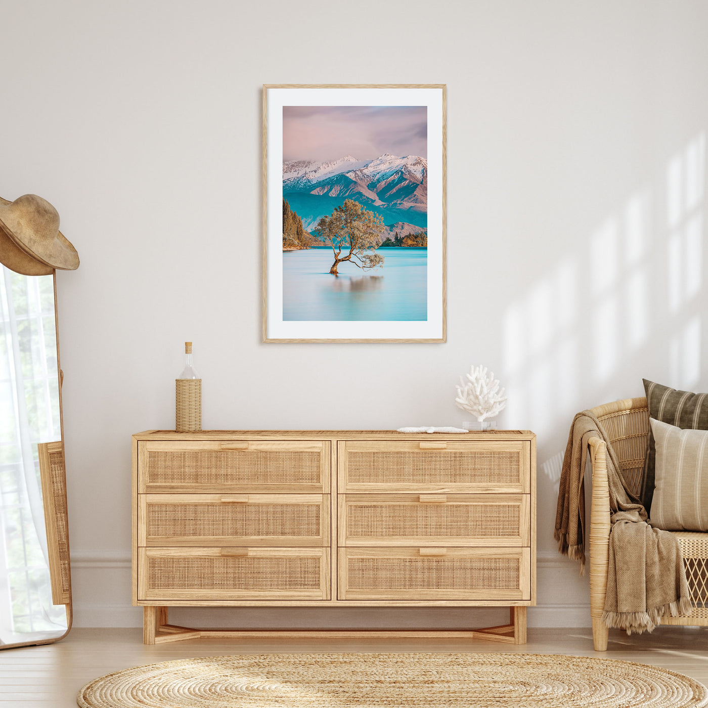 New Zealand Photo Color Poster