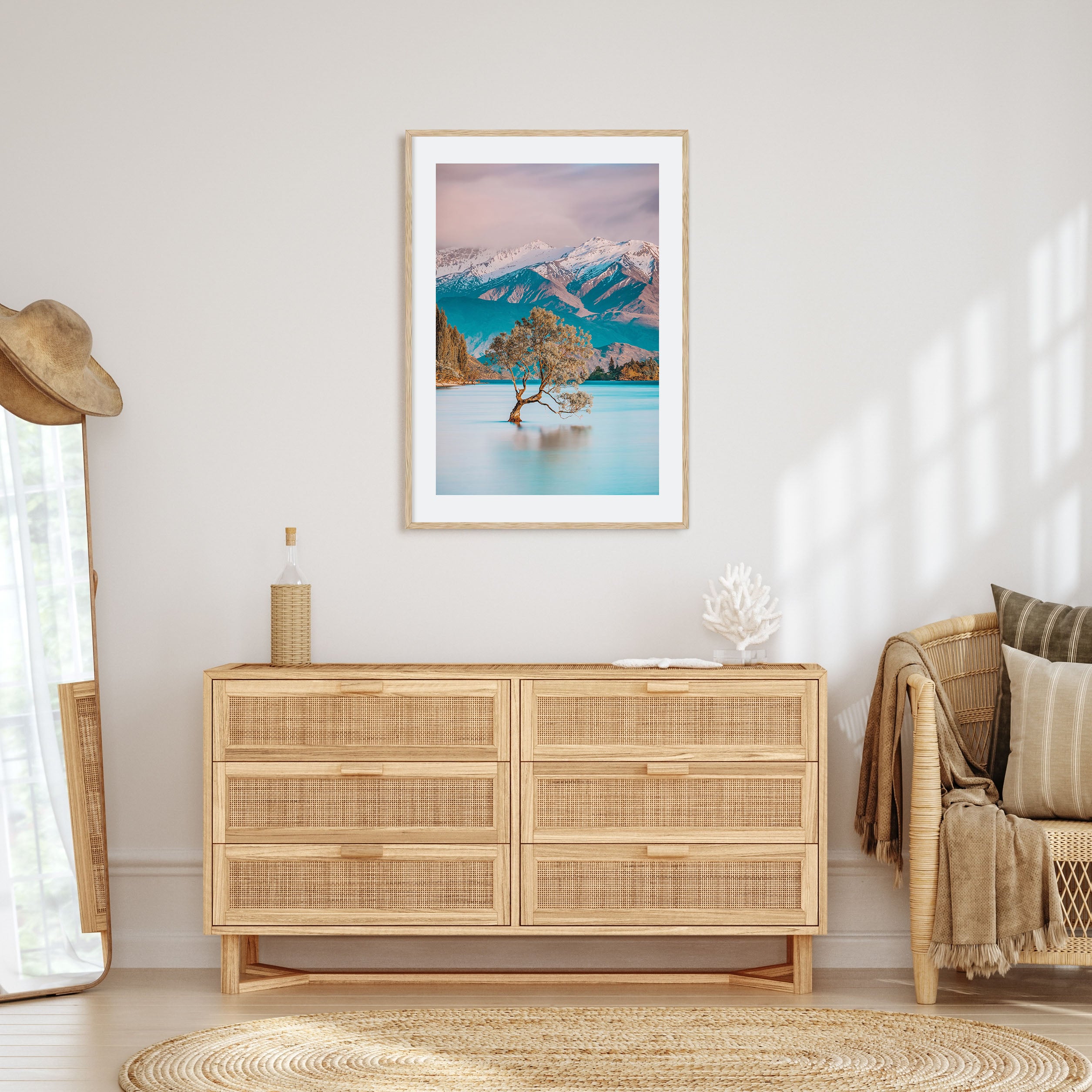 New Zealand Photo Color Poster