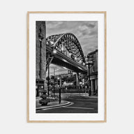Newcastle upon Tyne Photo B&W Poster