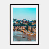 Newcastle upon Tyne Photo Color Poster