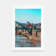 Newcastle upon Tyne Photo Color Poster