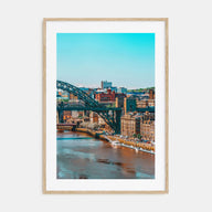 Newcastle upon Tyne Photo Color Poster