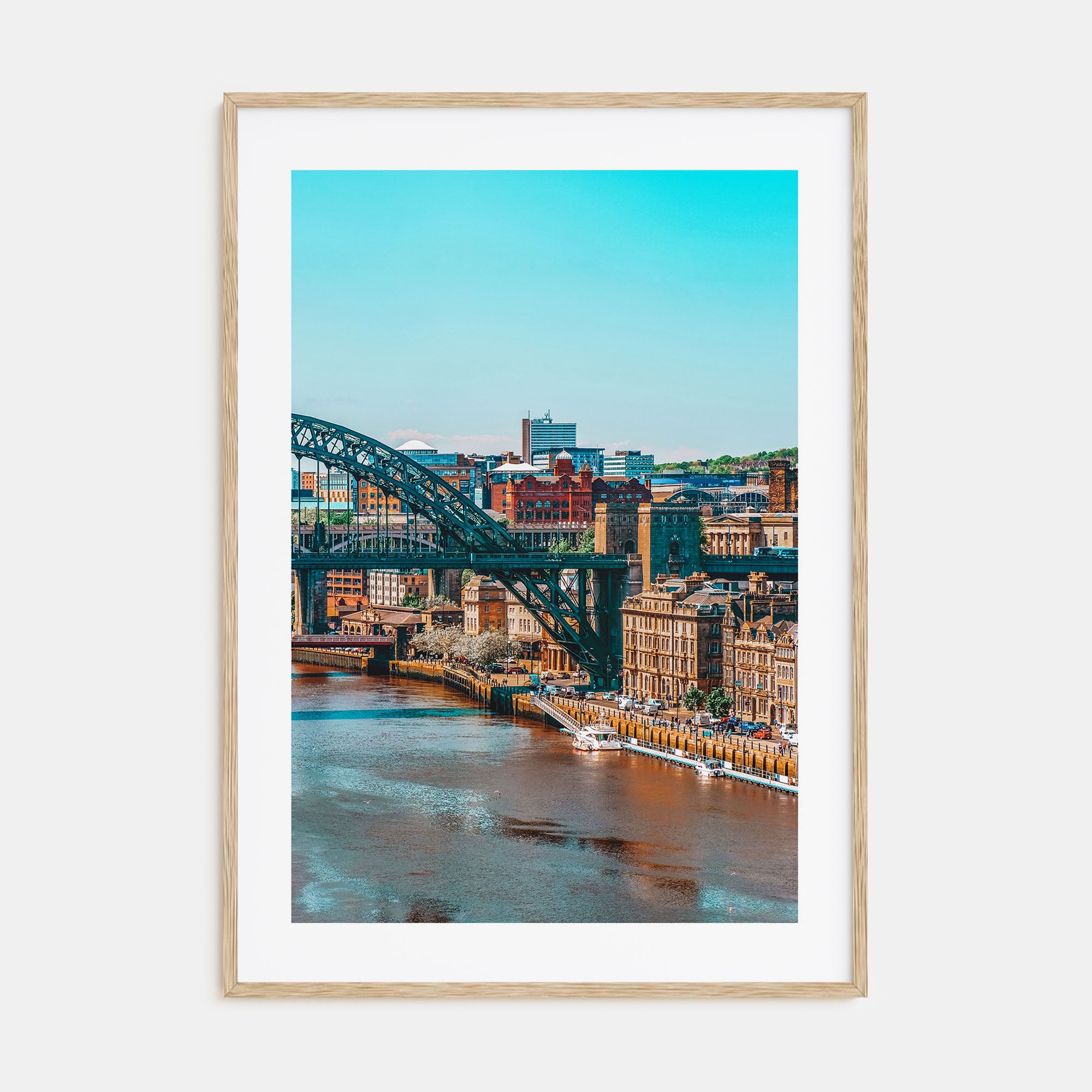 Newcastle upon Tyne Photo Color Poster