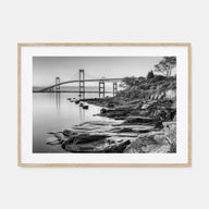 Newport Landscape B&W Poster