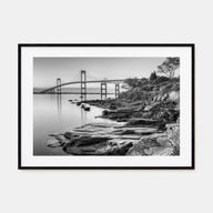 Newport Landscape B&W Poster