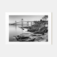 Newport Landscape B&W Poster