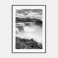Niagara Falls, North America Photo B&W Poster