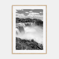 Niagara Falls, North America Photo B&W Poster