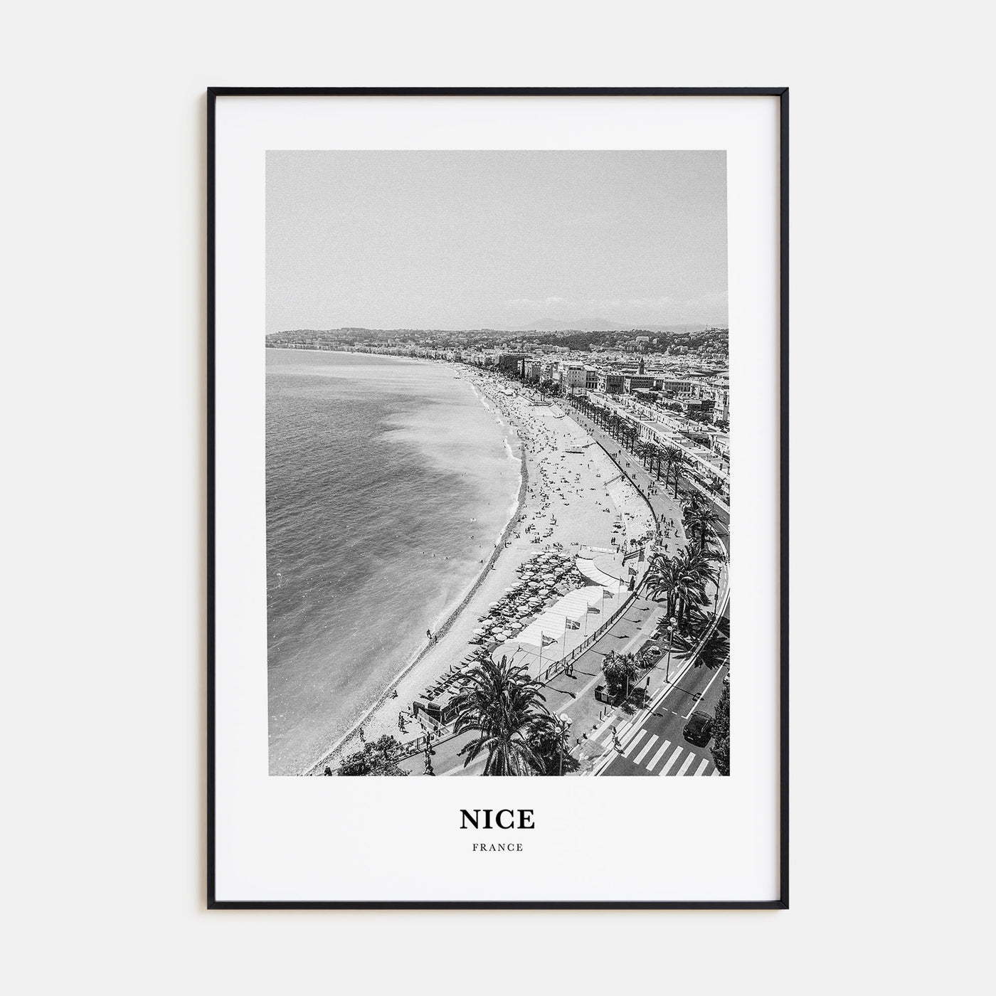 Nice Portrait B&W Poster