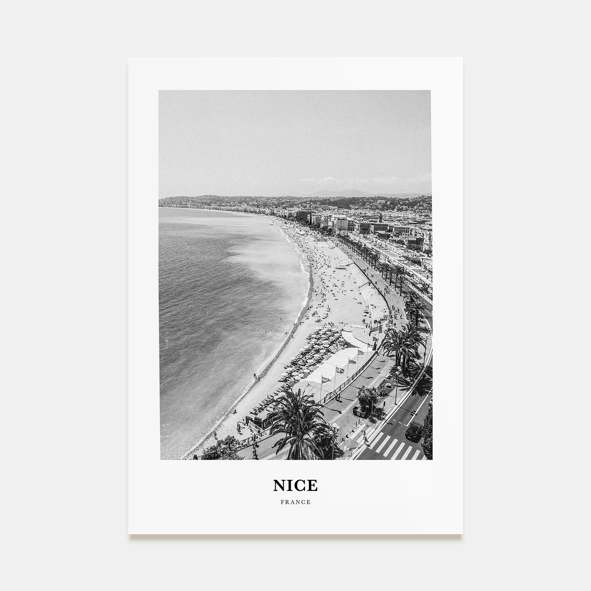 Nice Portrait B&W Poster