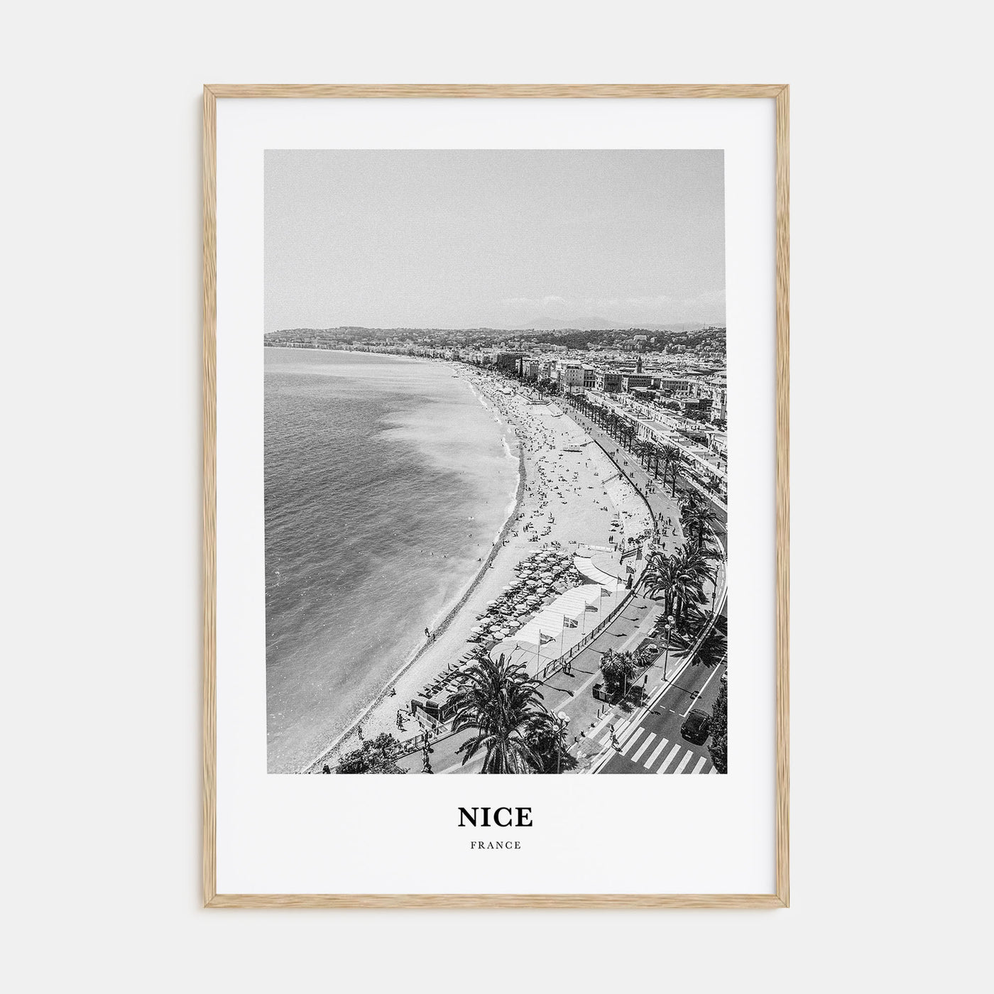 Nice Portrait B&W Poster
