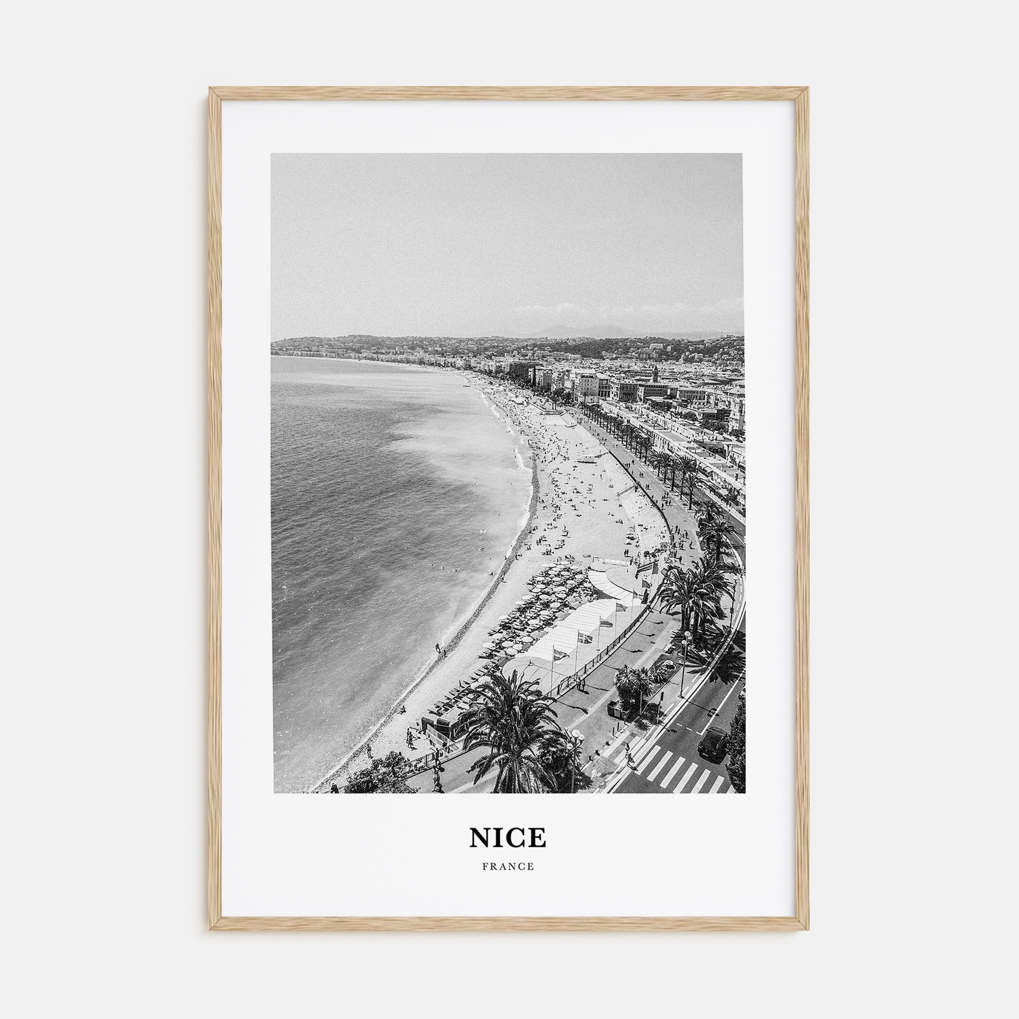 Nice Portrait B&W Poster