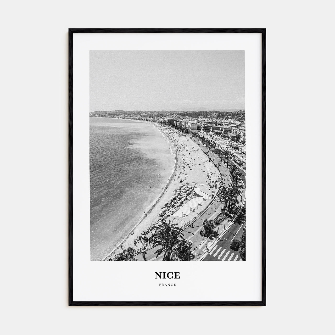 Nice Portrait B&W Poster