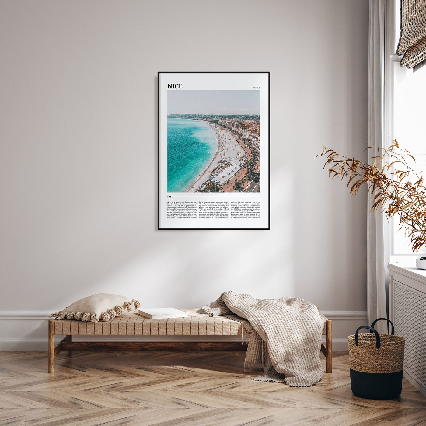 Nice Travel Color Poster
