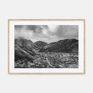 Nigeria Landscape B&W Poster