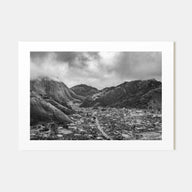 Nigeria Landscape B&W Poster