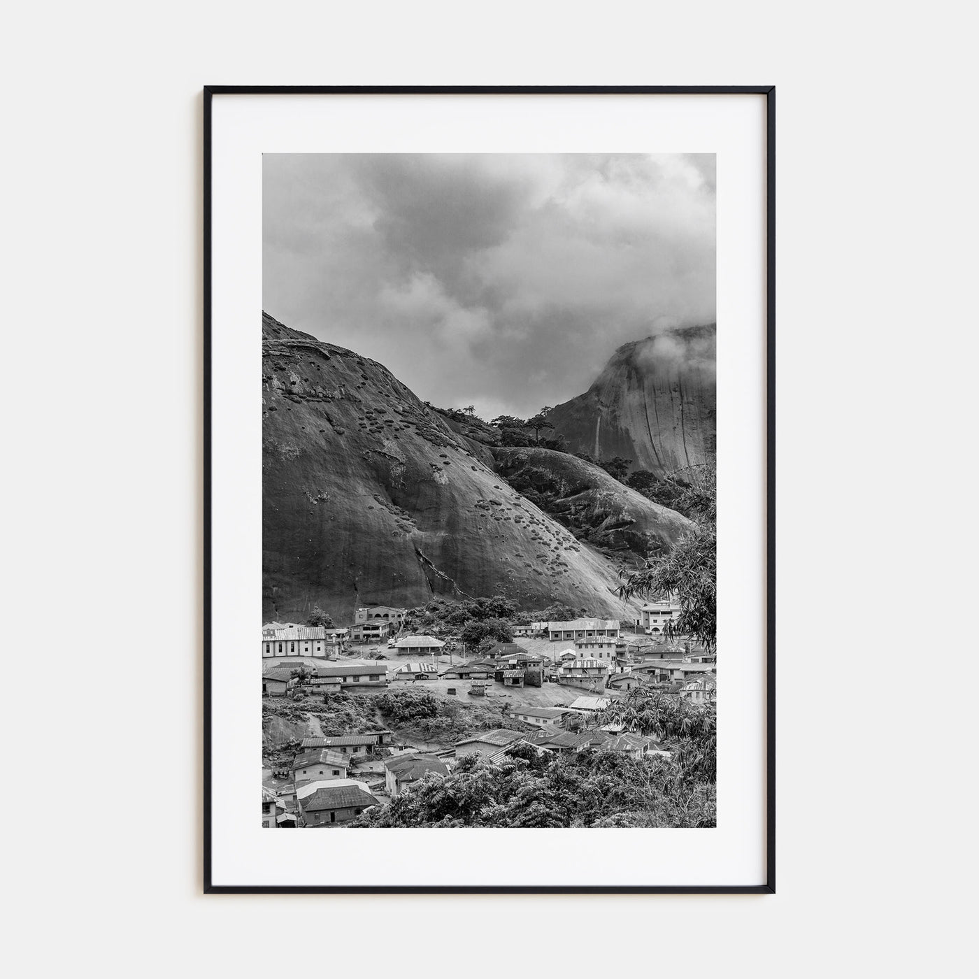 Nigeria Photo B&W Poster