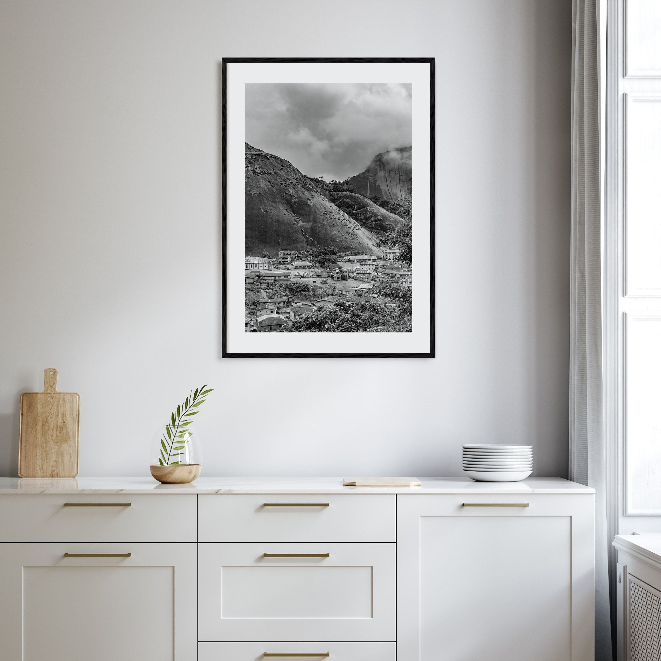 Nigeria Photo B&W Poster