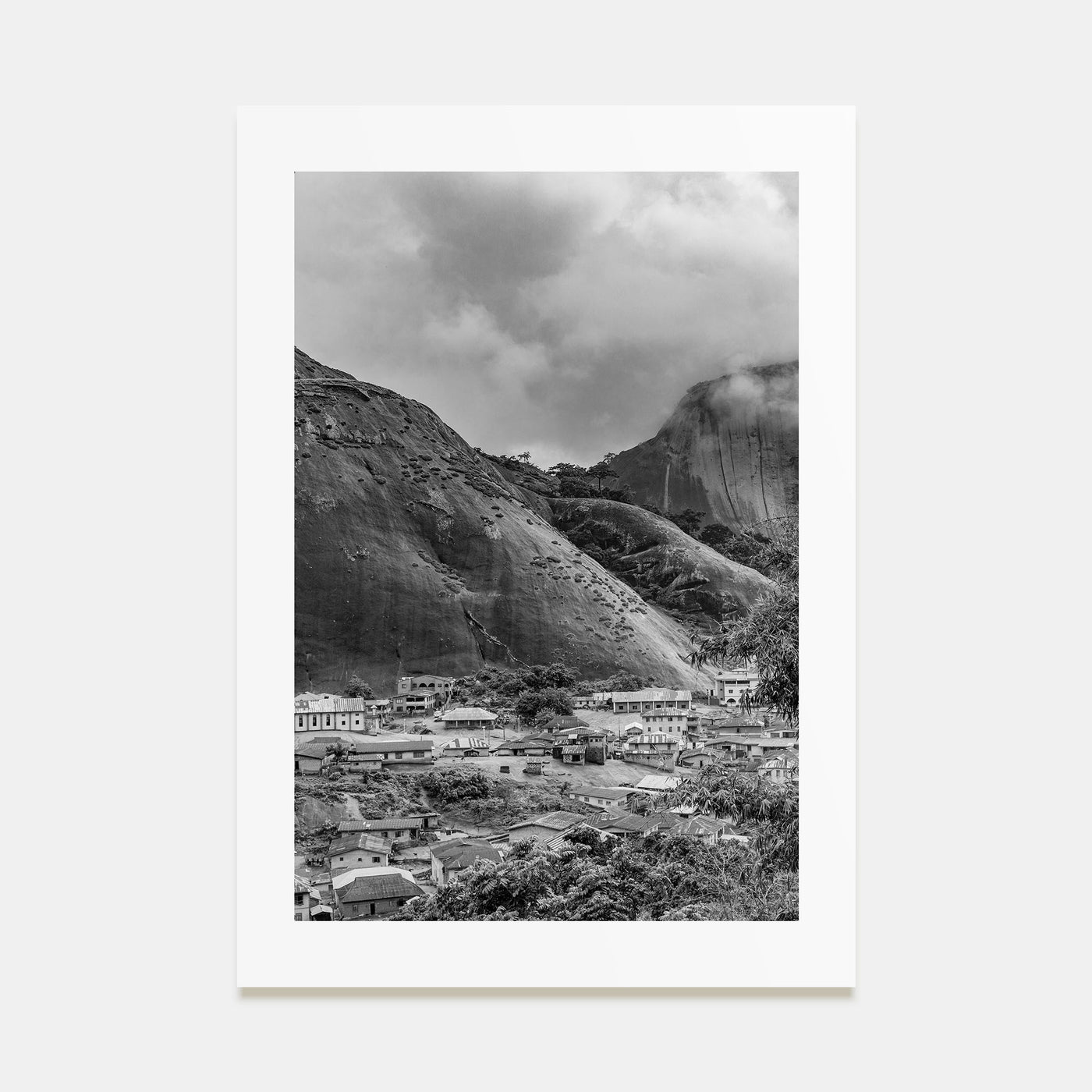 Nigeria Photo B&W Poster