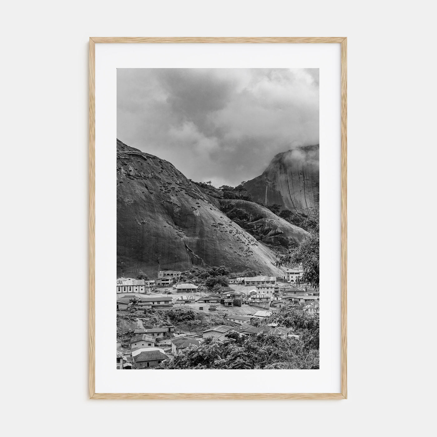 Nigeria Photo B&W Poster