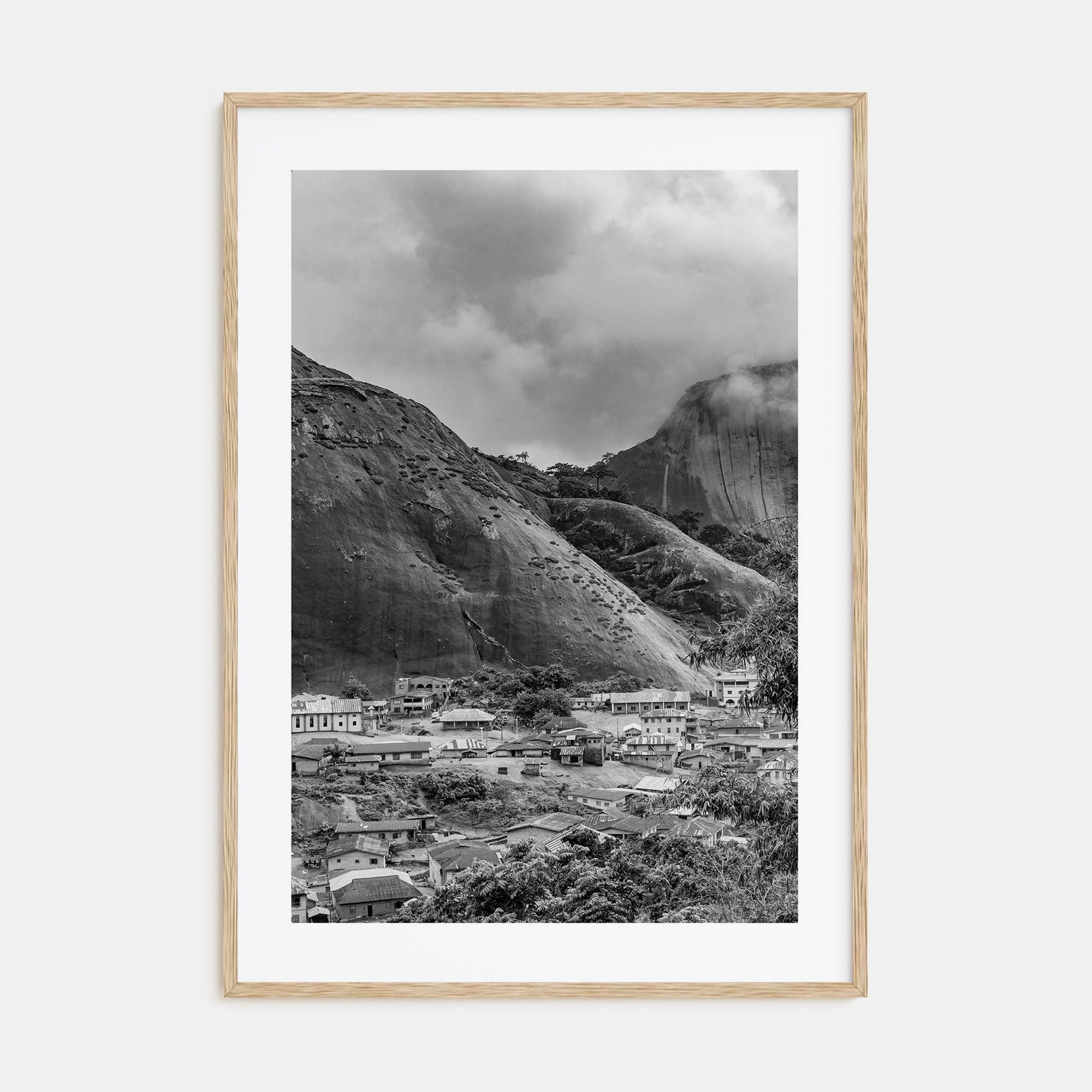Nigeria Photo B&W Poster