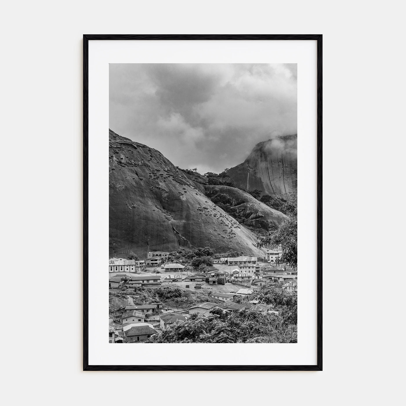 Nigeria Photo B&W Poster