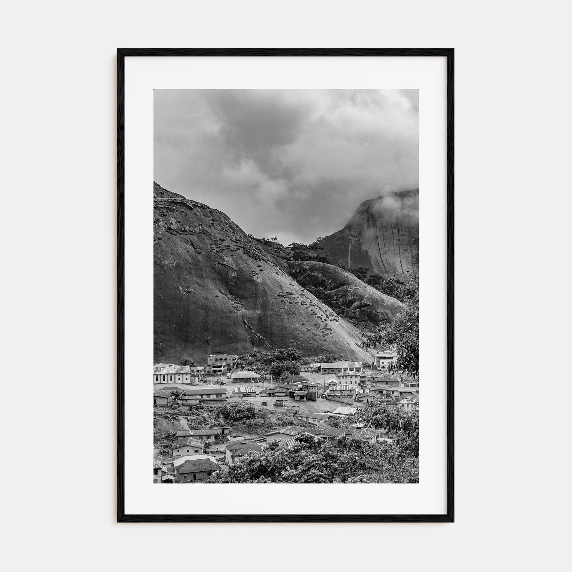 Nigeria Photo B&W Poster