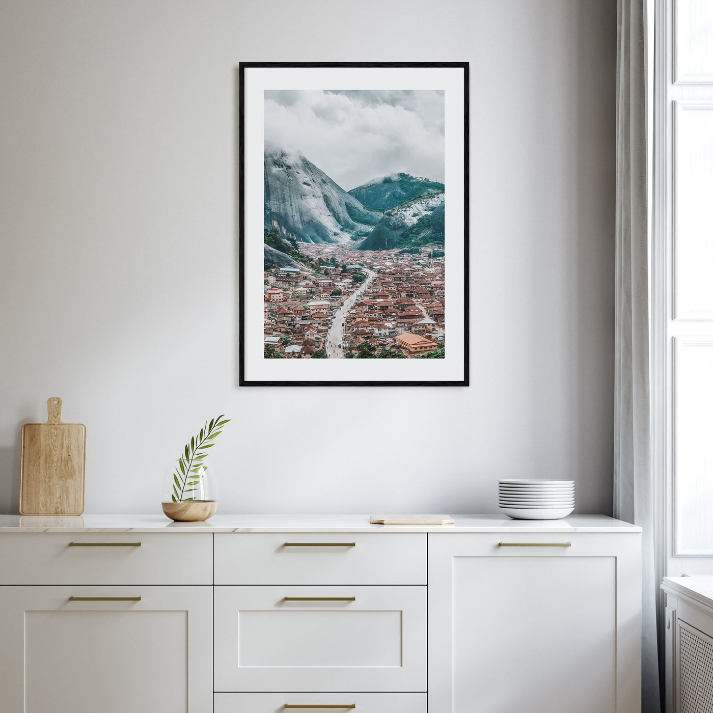Nigeria Photo Color Poster