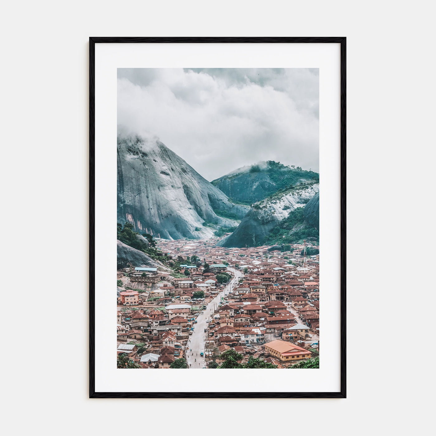 Nigeria Photo Color Poster