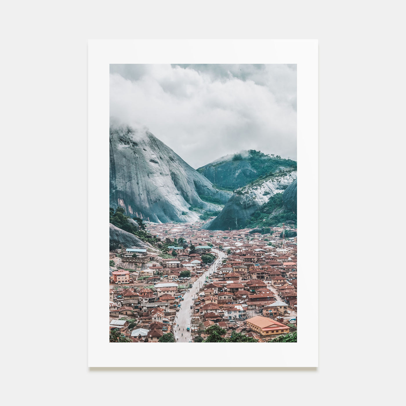 Nigeria Photo Color Poster
