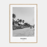 Nigeria Portrait B&W No 2 Poster