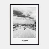 Nigeria Portrait B&W No 3 Poster